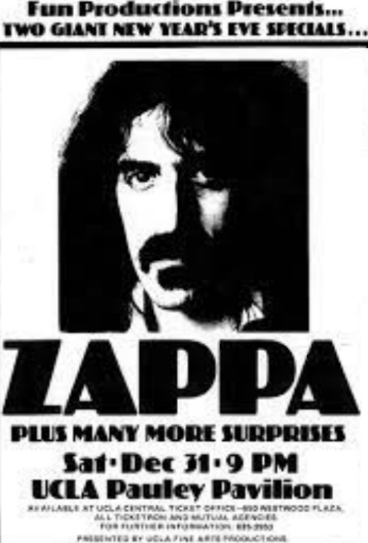 31/12/1977Pauley Pavilion @ UCLA, Los Angeles, CA